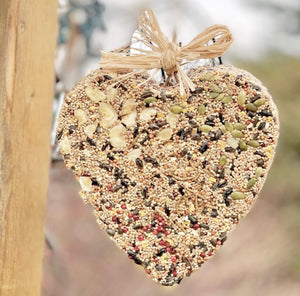 Birdseed Heart - Small