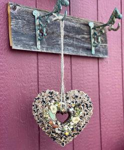 3 Tier Birdseed Heart - Large